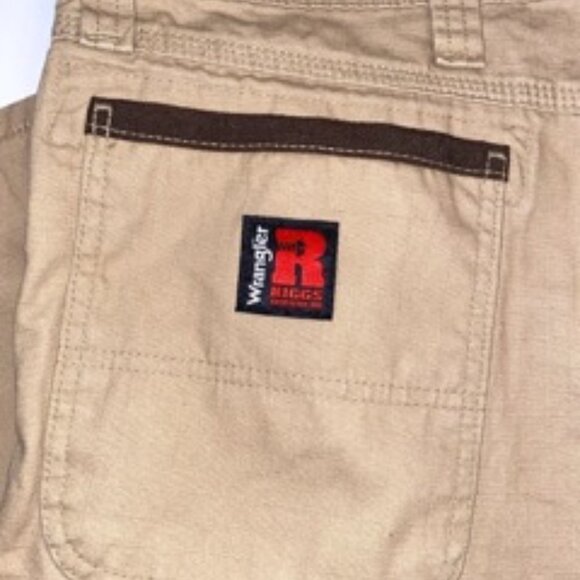 Wrangler Riggs Workwear Men's Ripstop Carpenter Jean Size 50Wx32L - Picture 3 of 6